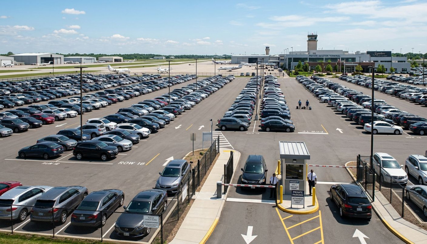 Maximiser l'économie en choisissant un parking privé proche de l'aéroport